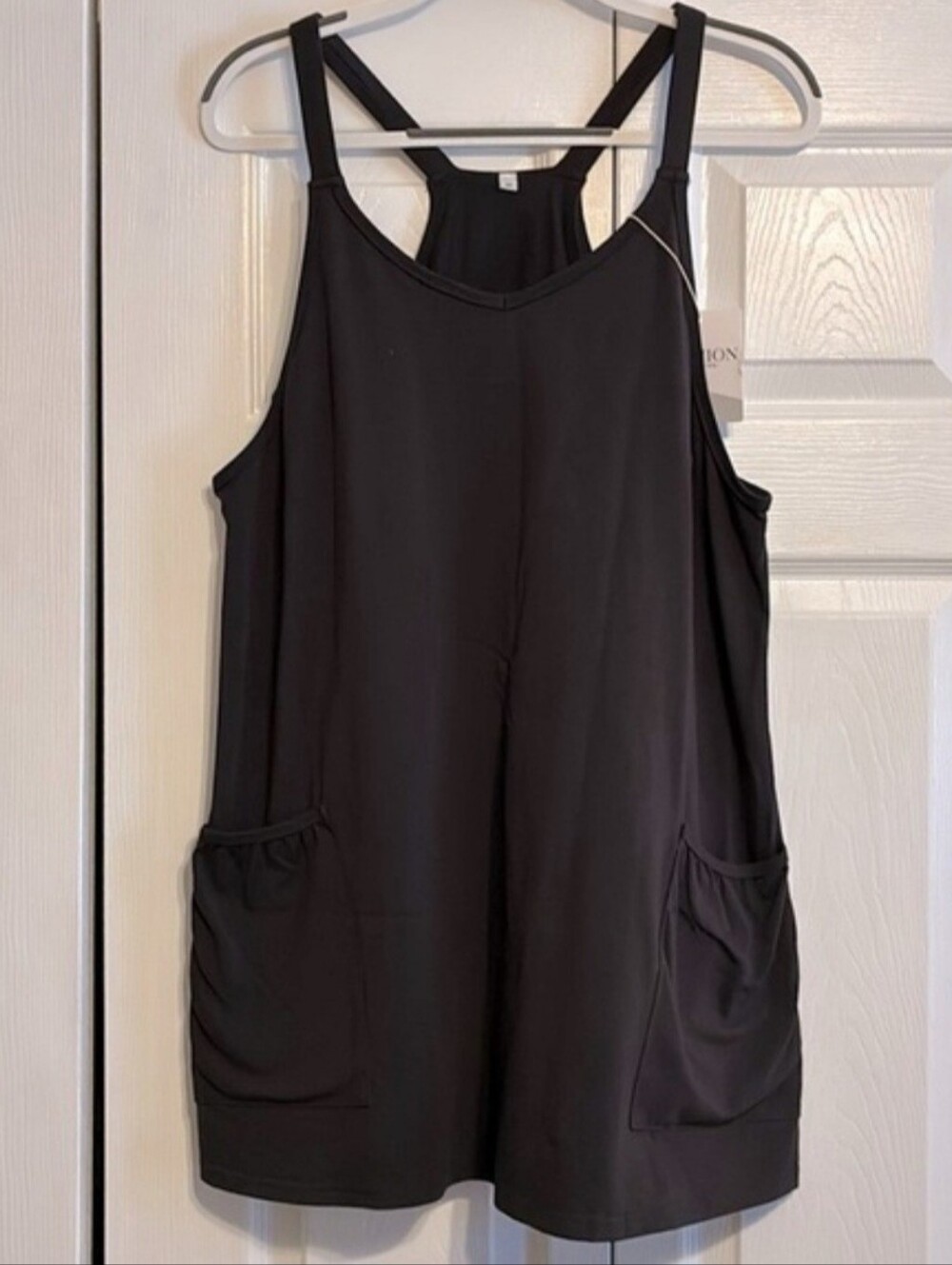 NWT Comfortable black Jumper Dress with Shorts Underneath
